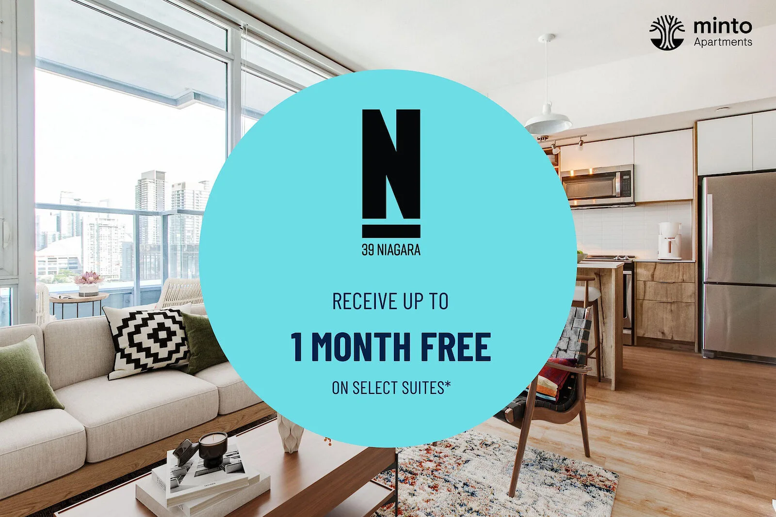 Modern Apartment Rentals at 39 Niagara in King West, Toronto