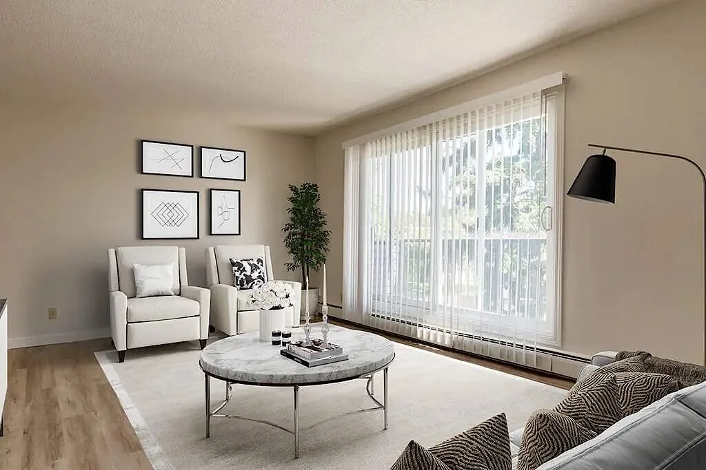 Spacious apartments designed for comfortable living | Heat and water included!