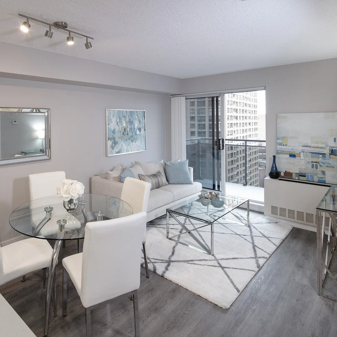 North York rental apartments in walkable location steps to Subway Station