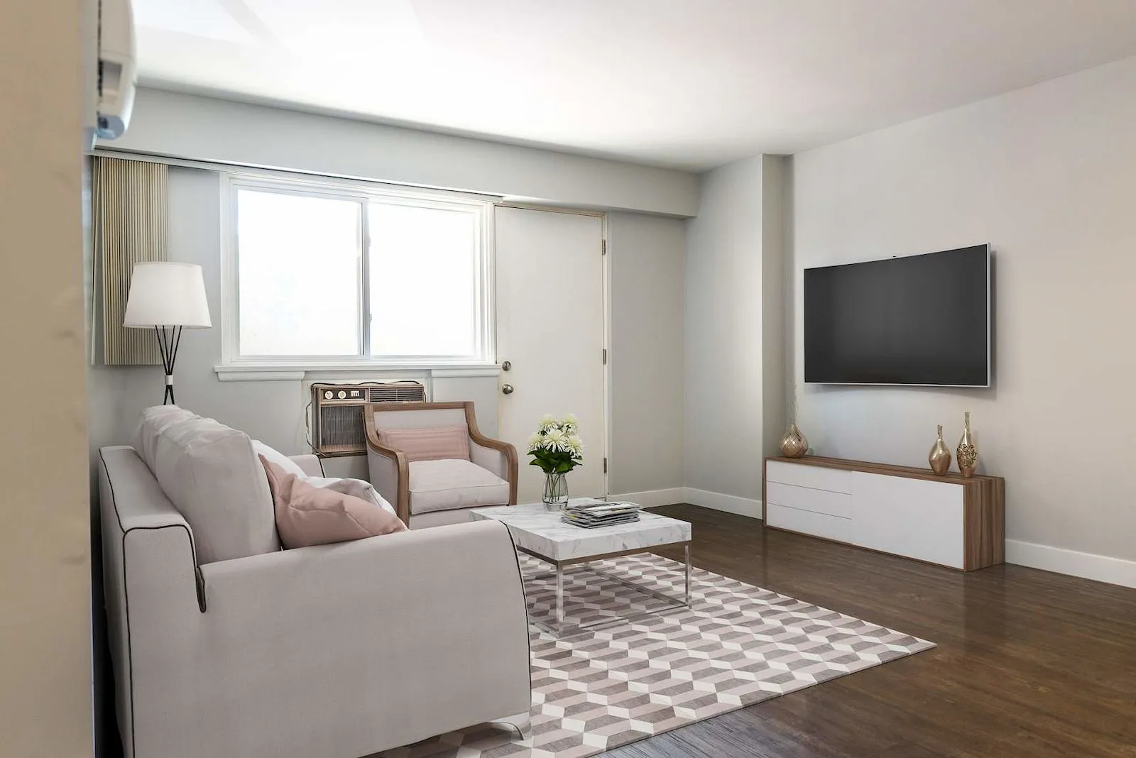 Pet-friendly suites in Osborne Village with large balconies and great views
