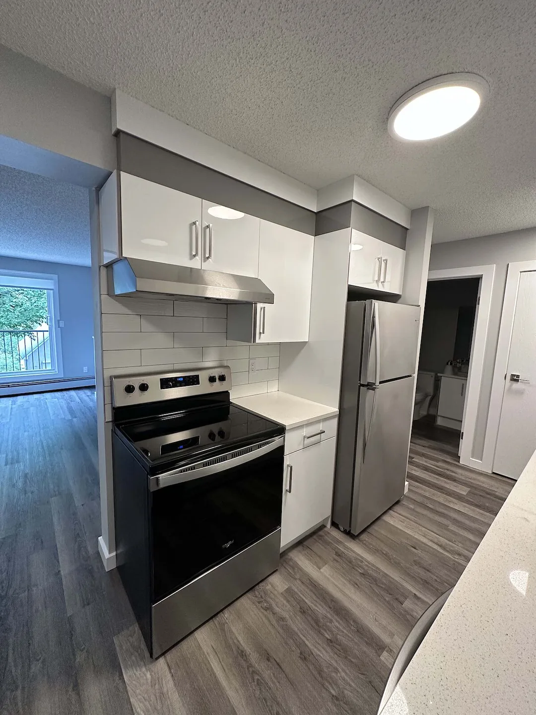 Brand-new cozy 1bed 1bath apartment with in-suite laundry