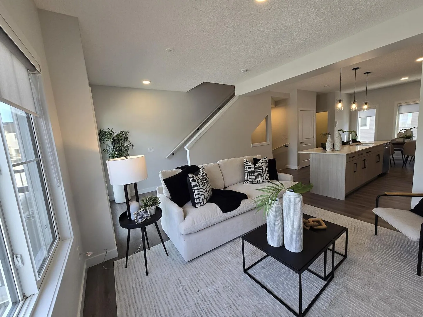 Gorgeous new 3 bedroom, 2.5 bathroom townhouses with double garages in, NE Edmonton!