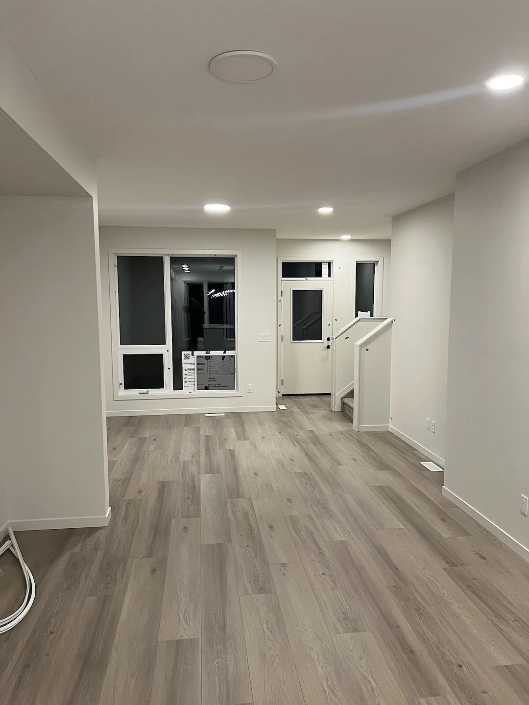 3 bedroom single family with parking pad.