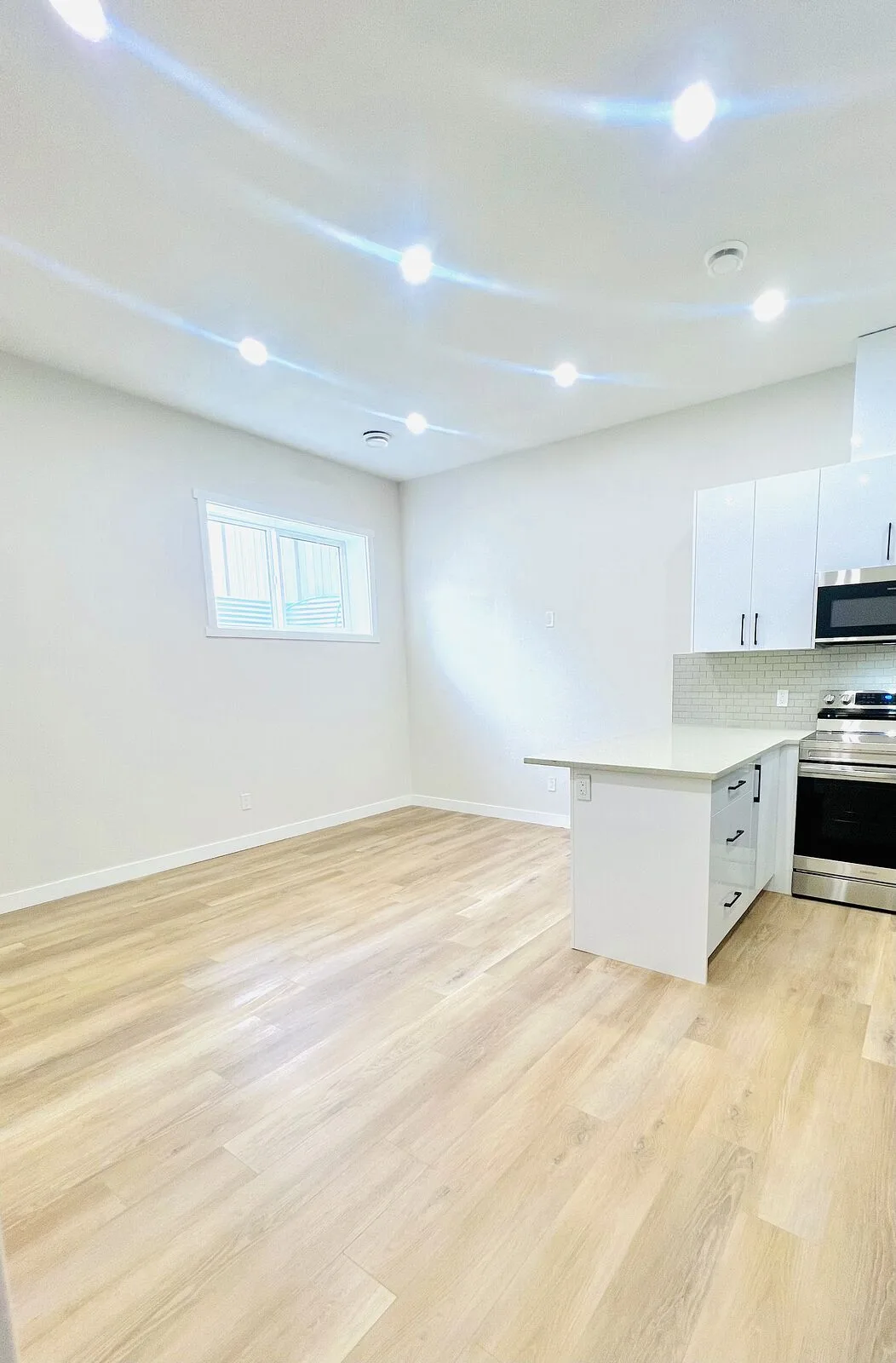 Modern & Bright 1BR Legal Suite in The Uplands