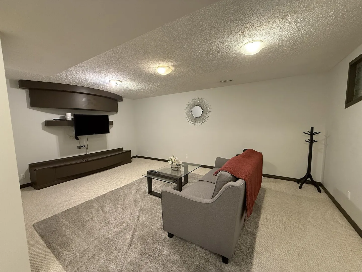 Fully furnished great size basement ladies only Cranston community
